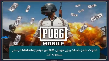 خطوات شحن شدات ببجي موبايل 2025 عبر موقع Mediasbay الرسمي بسهولة الآن